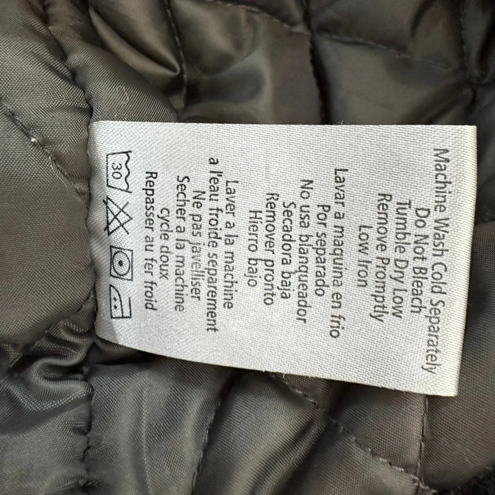 Venado Men's 2XL Concealed Carry Black Canvas Quilted Vest Full Zip Utility